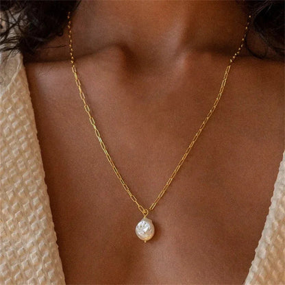 [Gaonasi]Angelica Freshwater Pearl Necklace