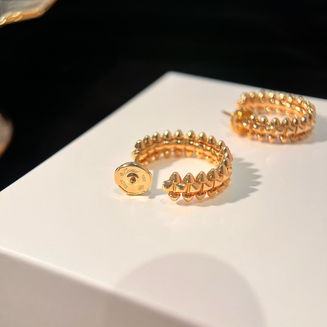 [Gaonasi Jewelry]CLASH SMALL HOOP EARRINGS
