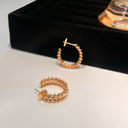 [Gaonasi Jewelry]CLASH SMALL HOOP EARRINGS