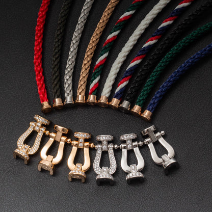 [Gaonasi]FORCE LARGE HORSESHOE NO DIAMOND BRACELET ROSE GOLD