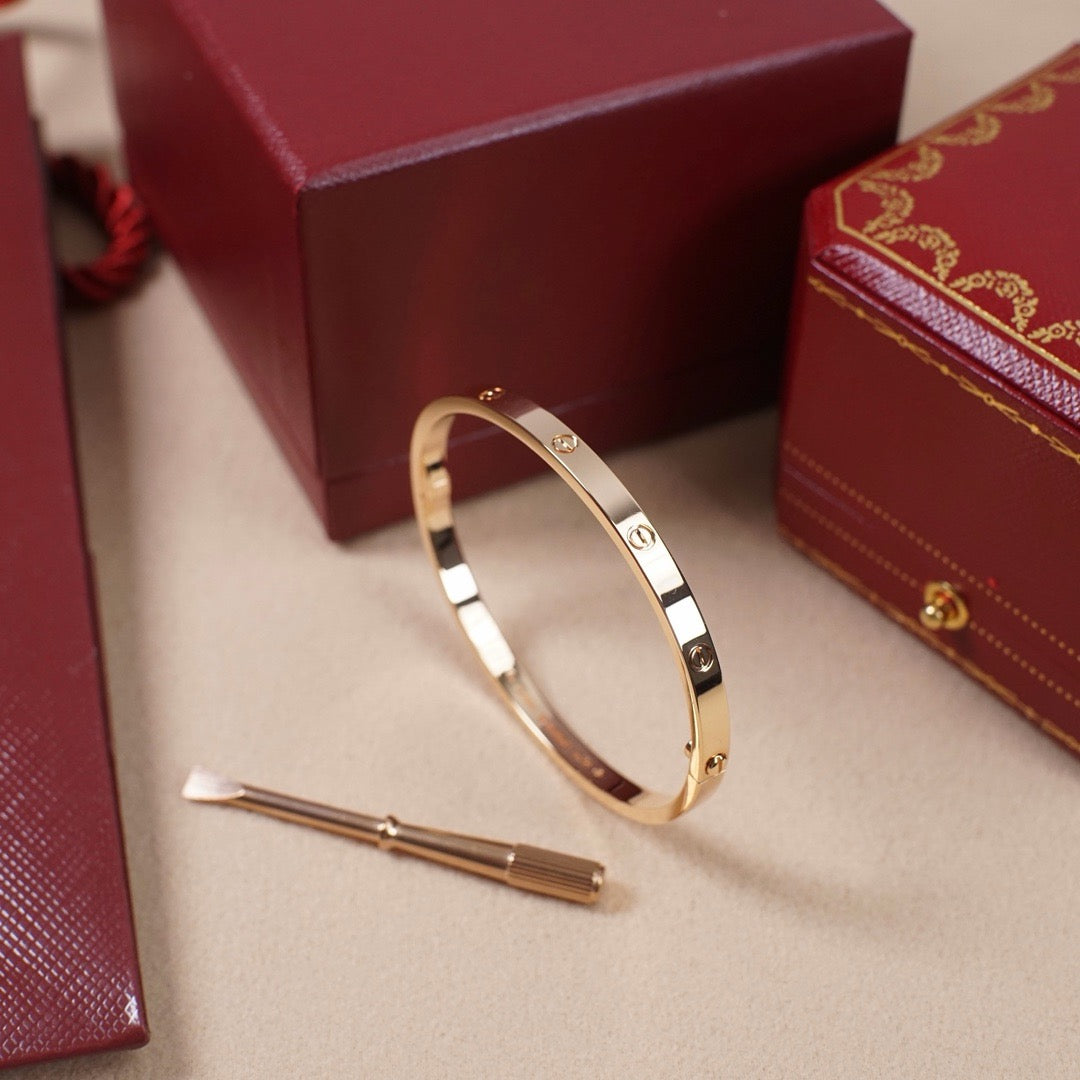 [Gaonasi Jewelry]LOVE BRACELET 3.65MM NO DIAMONDS