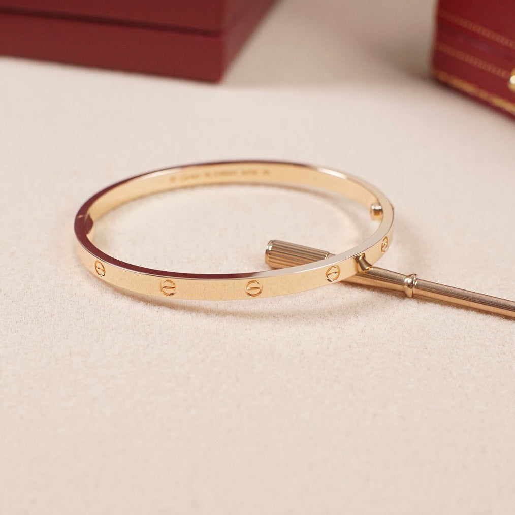 [Gaonasi Jewelry]LOVE BRACELET 3.65MM NO DIAMONDS