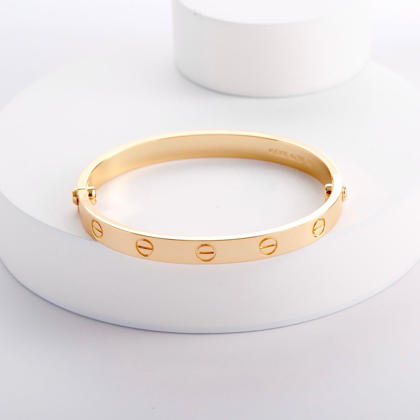 [Gaonasi Jewelry]LOVE BRACELET 6.1MM NO DIAMONDS