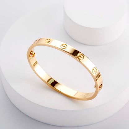 [Gaonasi Jewelry]LOVE BRACELET 6.1MM NO DIAMONDS