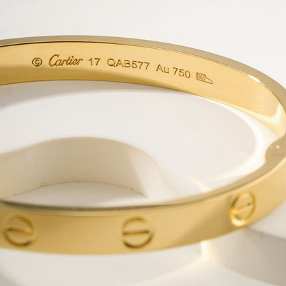 [Gaonasi Jewelry]LOVE BRACELET 6.1MM NO DIAMONDS