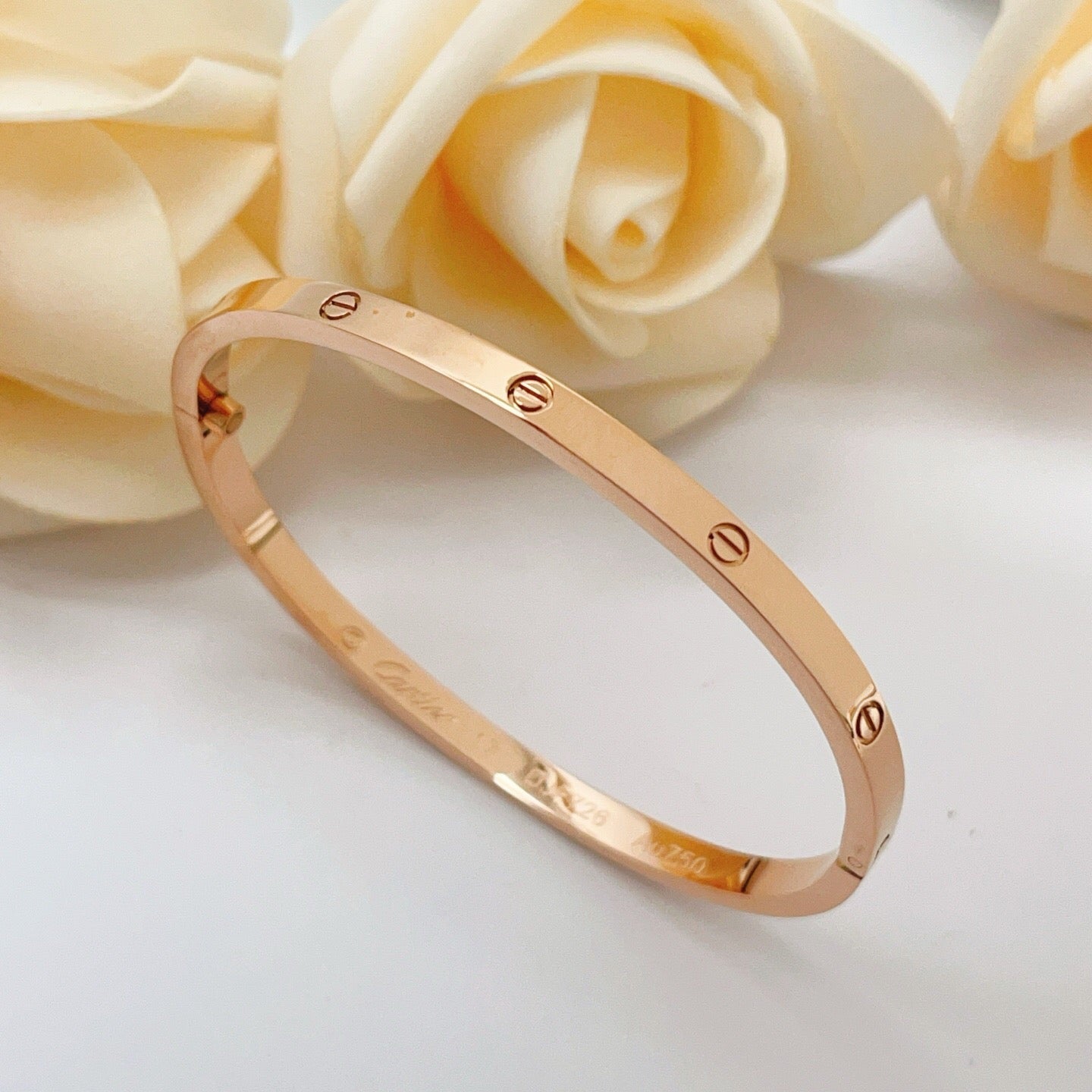 [Gaonasi Jewelry]LOVE BRACELET 3.65MM NO DIAMONDS