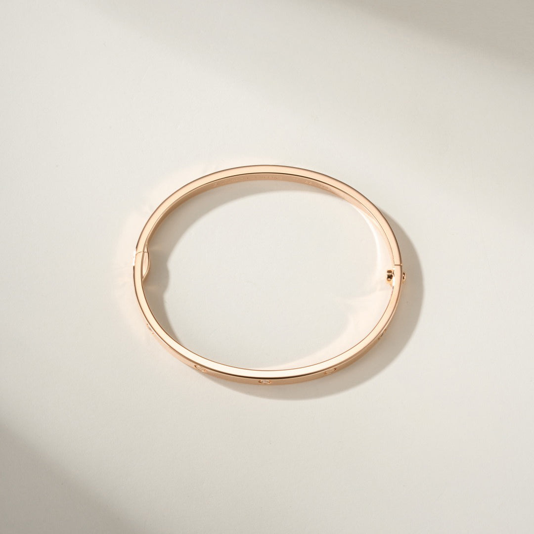 [Gaonasi Jewelry]LOVE BRACELET 3.65MM 6 DIAMONDS