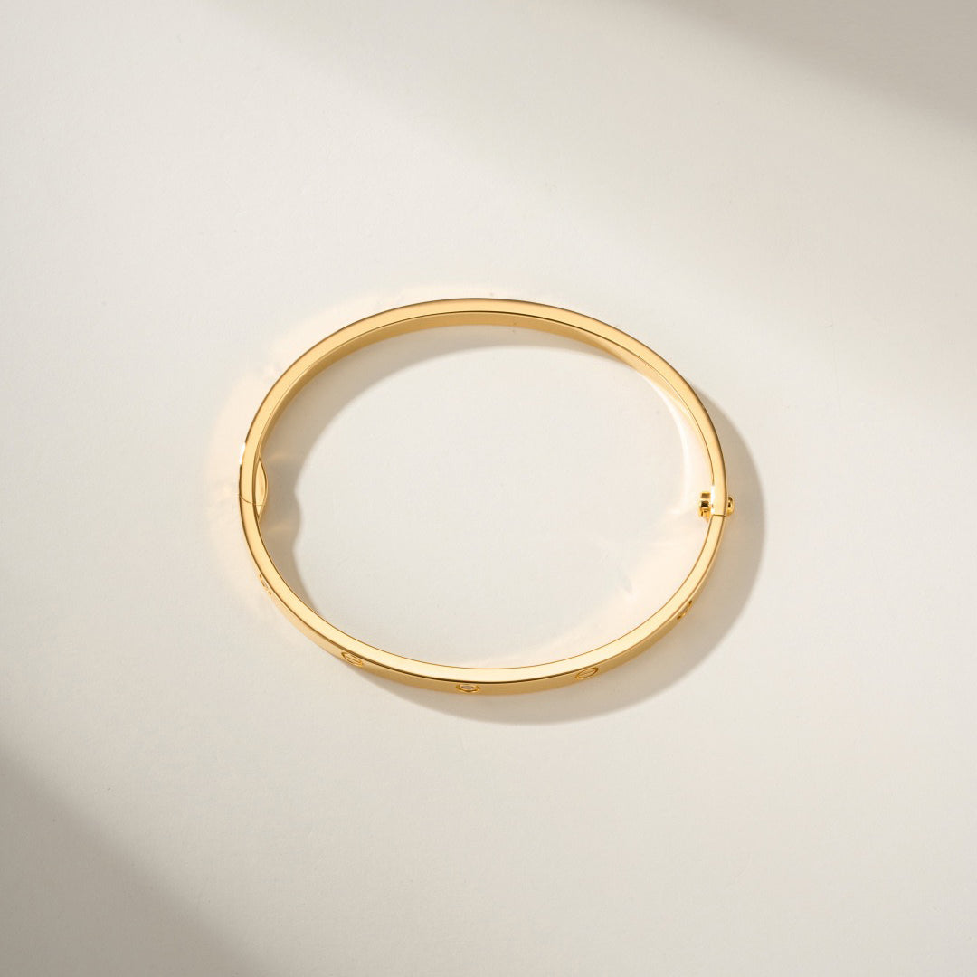 [Gaonasi Jewelry]LOVE BRACELET 3.65MM 6 DIAMONDS