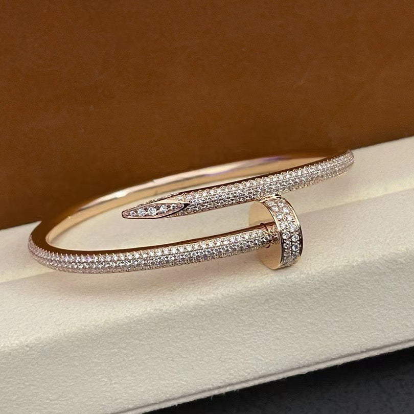 [Gaonasi Jewelry]JUSTE BRACELET 3.5MM ALL DIAMONDS