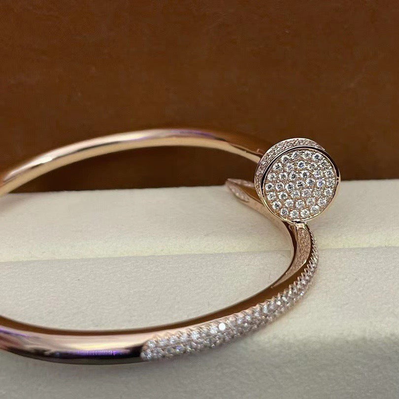 [Gaonasi Jewelry]JUSTE BRACELET 3.5MM ALL DIAMONDS