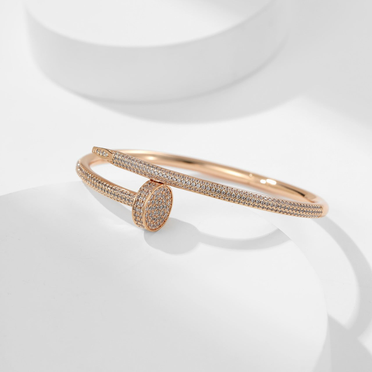 [Gaonasi Jewelry]JUSTE BRACELET 3.5MM ALL DIAMONDS