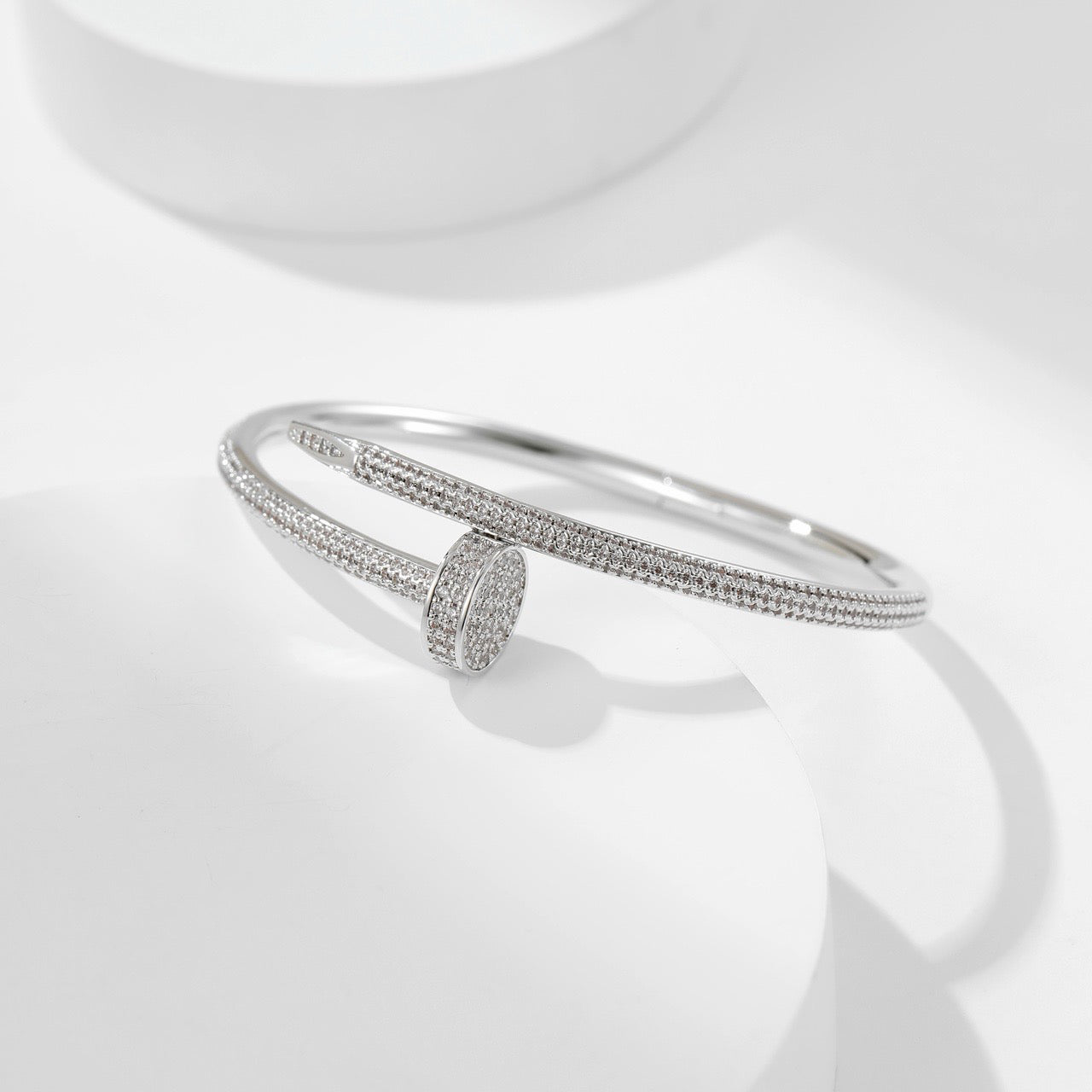 [Gaonasi Jewelry]JUSTE BRACELET 3.5MM ALL DIAMONDS