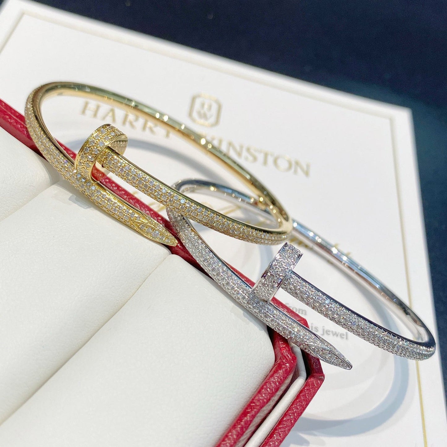 [Gaonasi Jewelry]JUSTE BRACELET 3.5MM ALL DIAMONDS