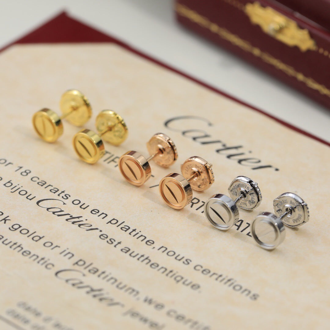 [Gaonasi Jewelry]LOVE EARRINGS 7.2MM