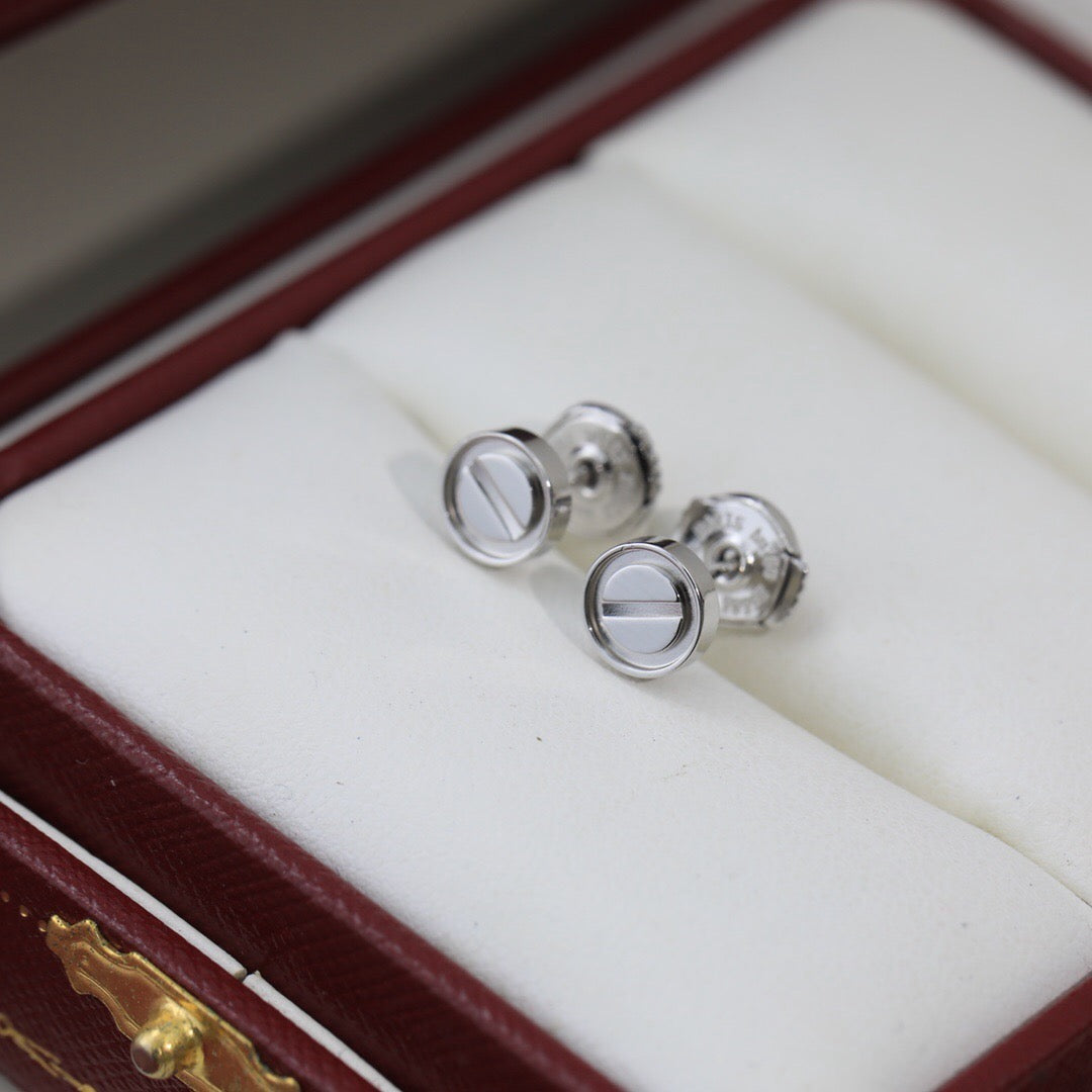 [Gaonasi Jewelry]LOVE EARRINGS 7.2MM