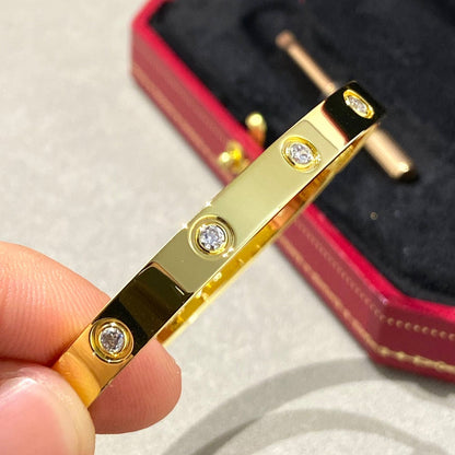 [Cadisa] LOVE BRACELET 6.1MM 10 DIAMONDS