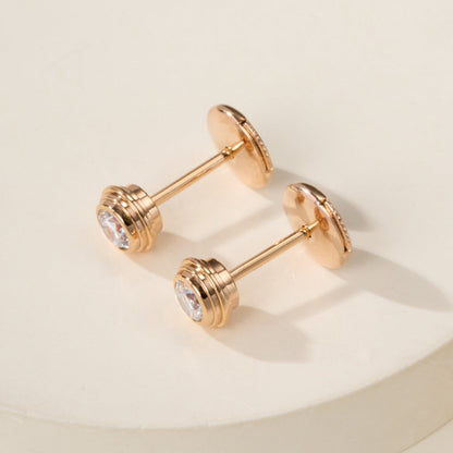 [Gaonasi Jewelry]DAMOUR DIAMOND EARRINGS