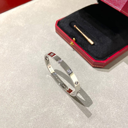 [Gaonasi Jewelry]LOVE BRACELET 6.1MM 10 DIAMONDS
