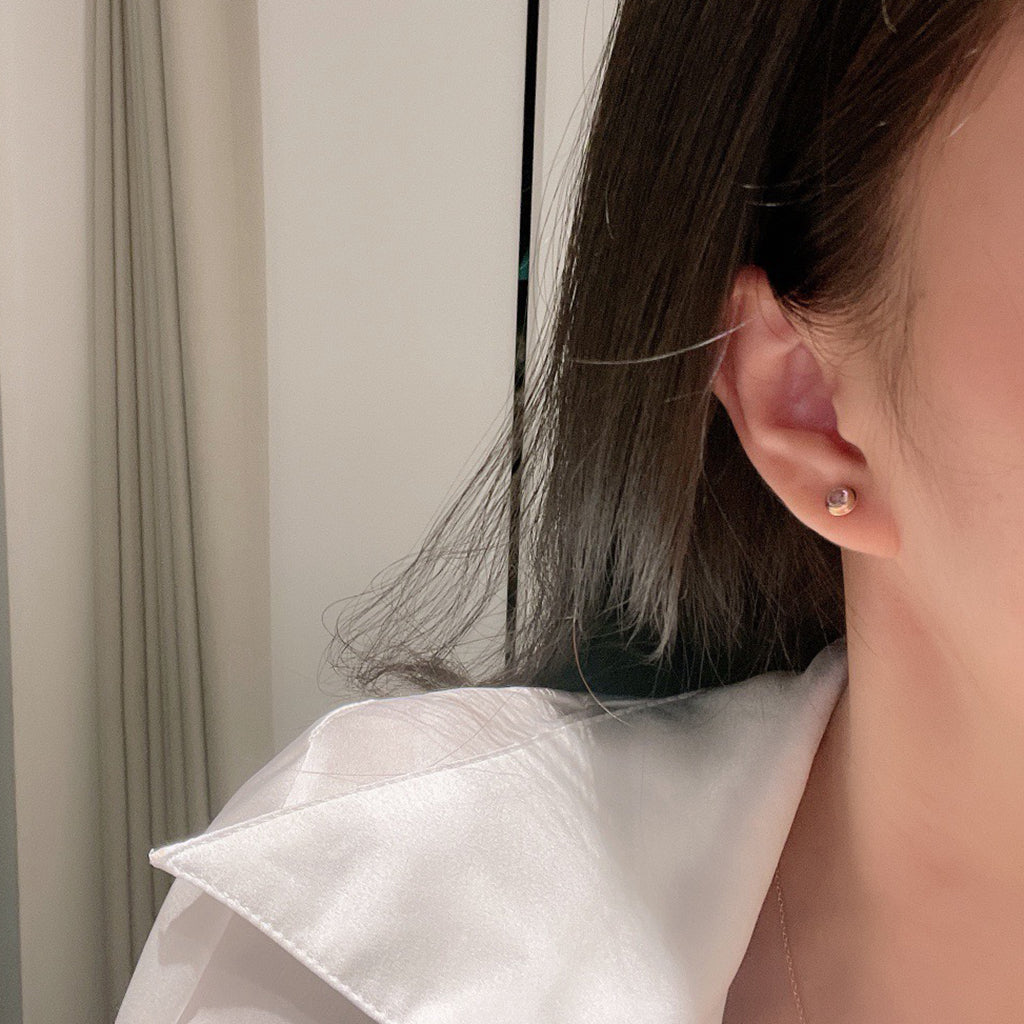 [Gaonasi Jewelry]DAMOUR PING DIAMOND EARRINGS