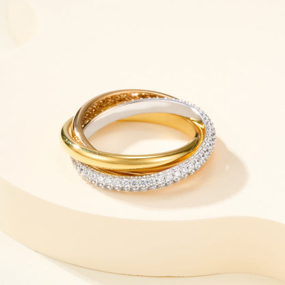 [Gaonasi Jewelry]TRINITY 3.2MM RING COLLECTION