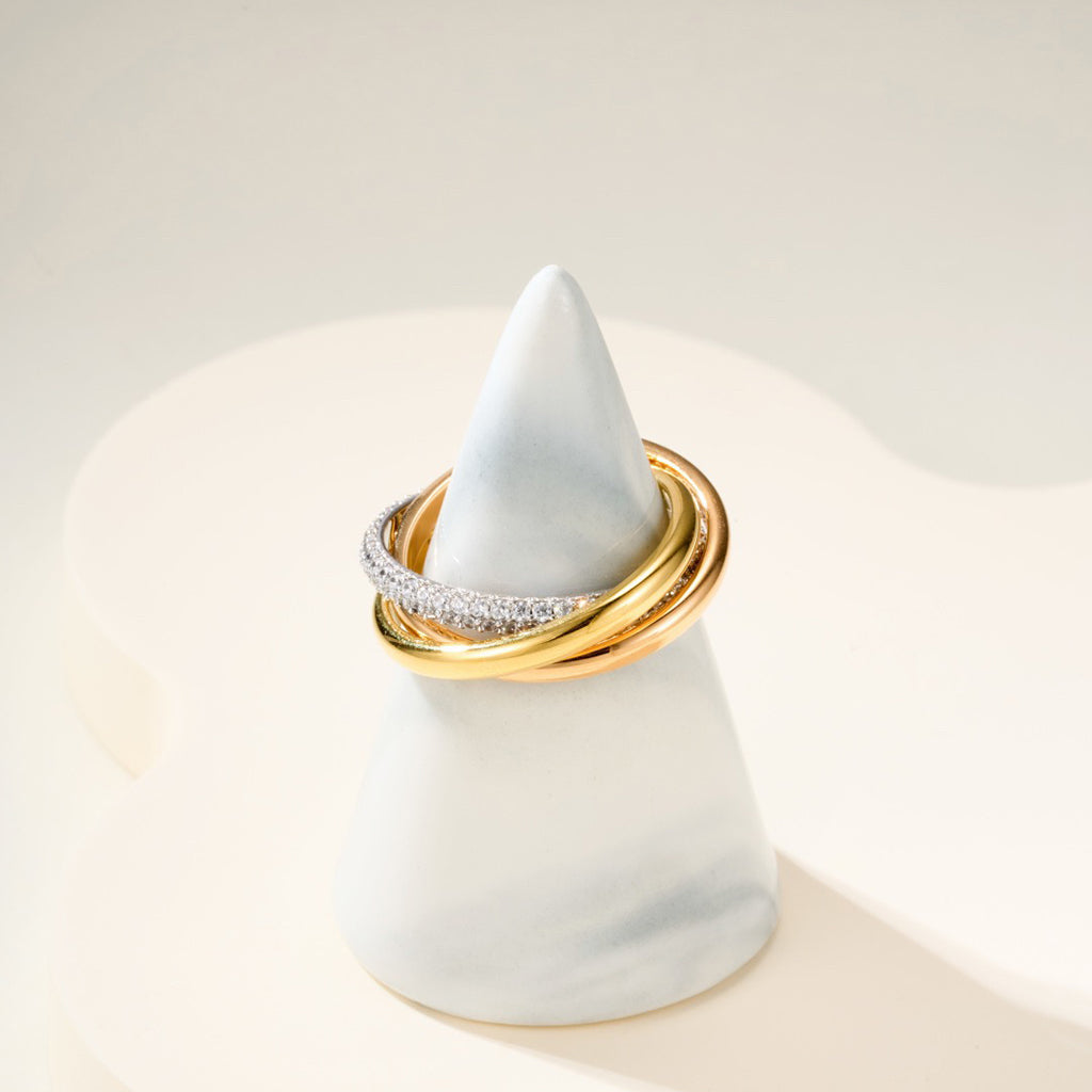 [Gaonasi Jewelry]TRINITY 2.5MM RING COLLECTION