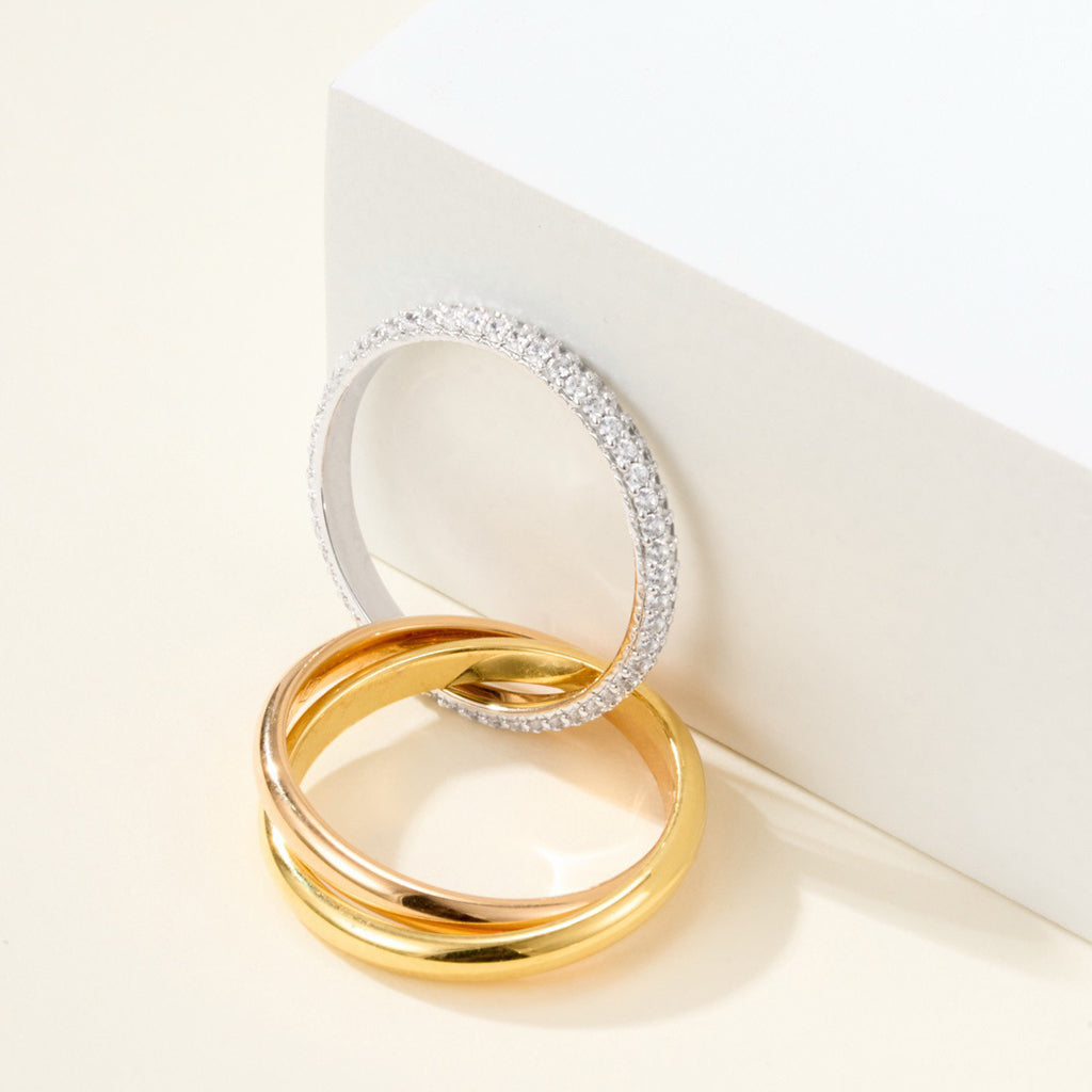 [Gaonasi Jewelry]TRINITY 2.5MM RING COLLECTION