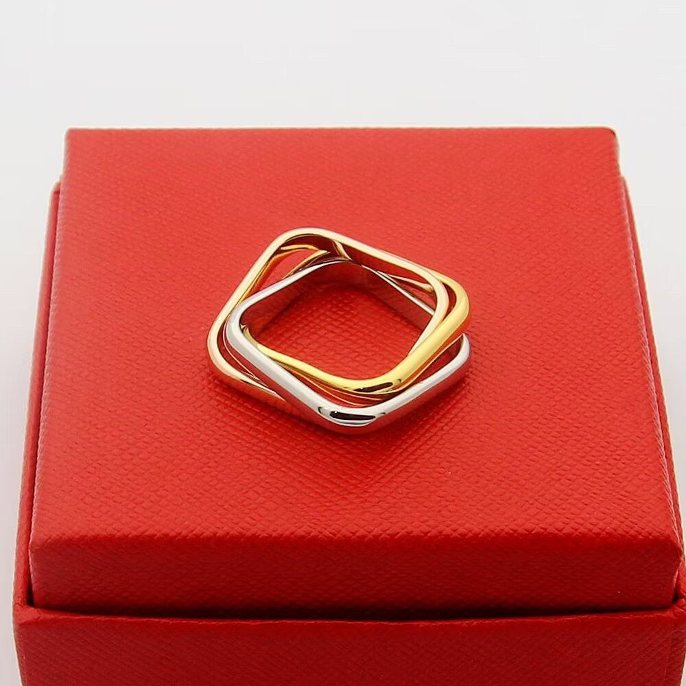 [Gaonasi Jewelry]TRINITY 3.5MM CUSHION RING COLLECTION
