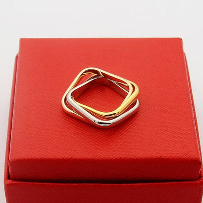 [Gaonasi Jewelry]TRINITY 3.5MM CUSHION RING COLLECTION