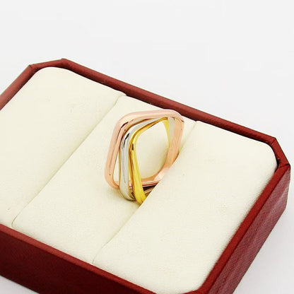 [Gaonasi Jewelry]TRINITY 3.5MM CUSHION RING COLLECTION