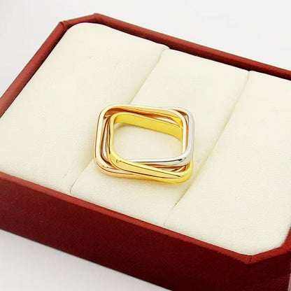 [Gaonasi Jewelry]TRINITY 3.5MM CUSHION RING COLLECTION