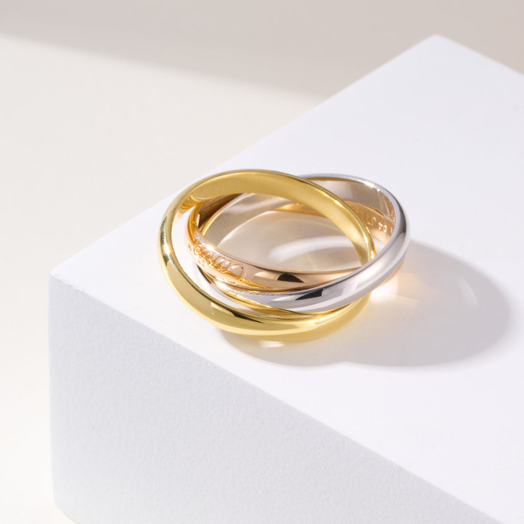 [Gaonasi Jewelry]TRINITY 2.5MM RING COLLECTION