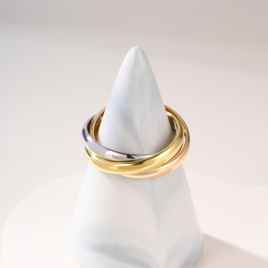 [Gaonasi Jewelry]TRINITY 2.5MM RING COLLECTION