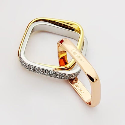 [Gaonasi Jewelry]TRINITY 3.5MM CUSHION RING COLLECTION