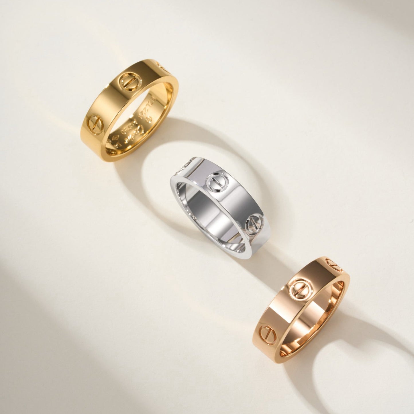 [Gaonasi Jewelry]LOVE RING 5.5MM NO DIAMOND