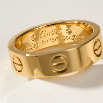 [Gaonasi Jewelry]LOVE RING 5.5MM NO DIAMOND