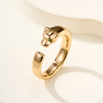 [Gaonasi Jewelry]PANTHERE NO DIAMOND SMALL RING