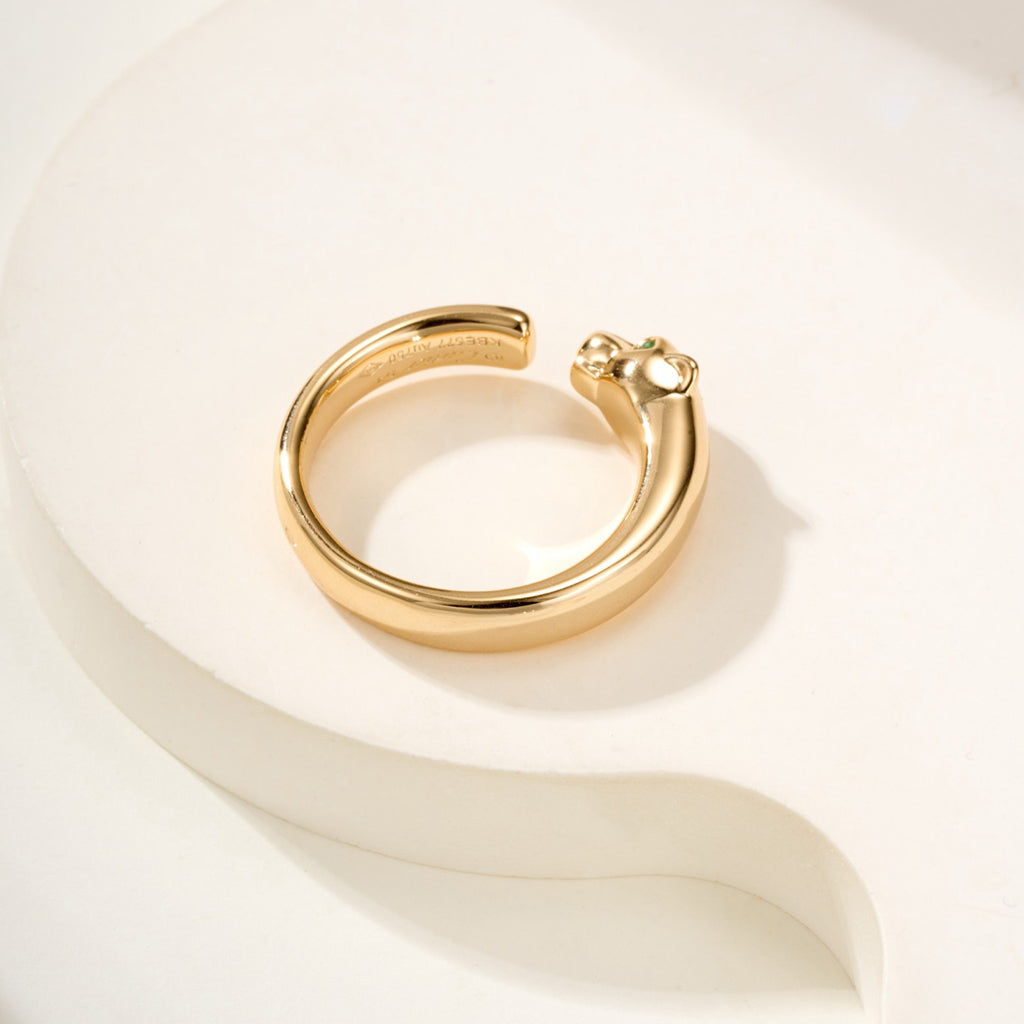 [Gaonasi Jewelry]PANTHERE NO DIAMOND SMALL RING