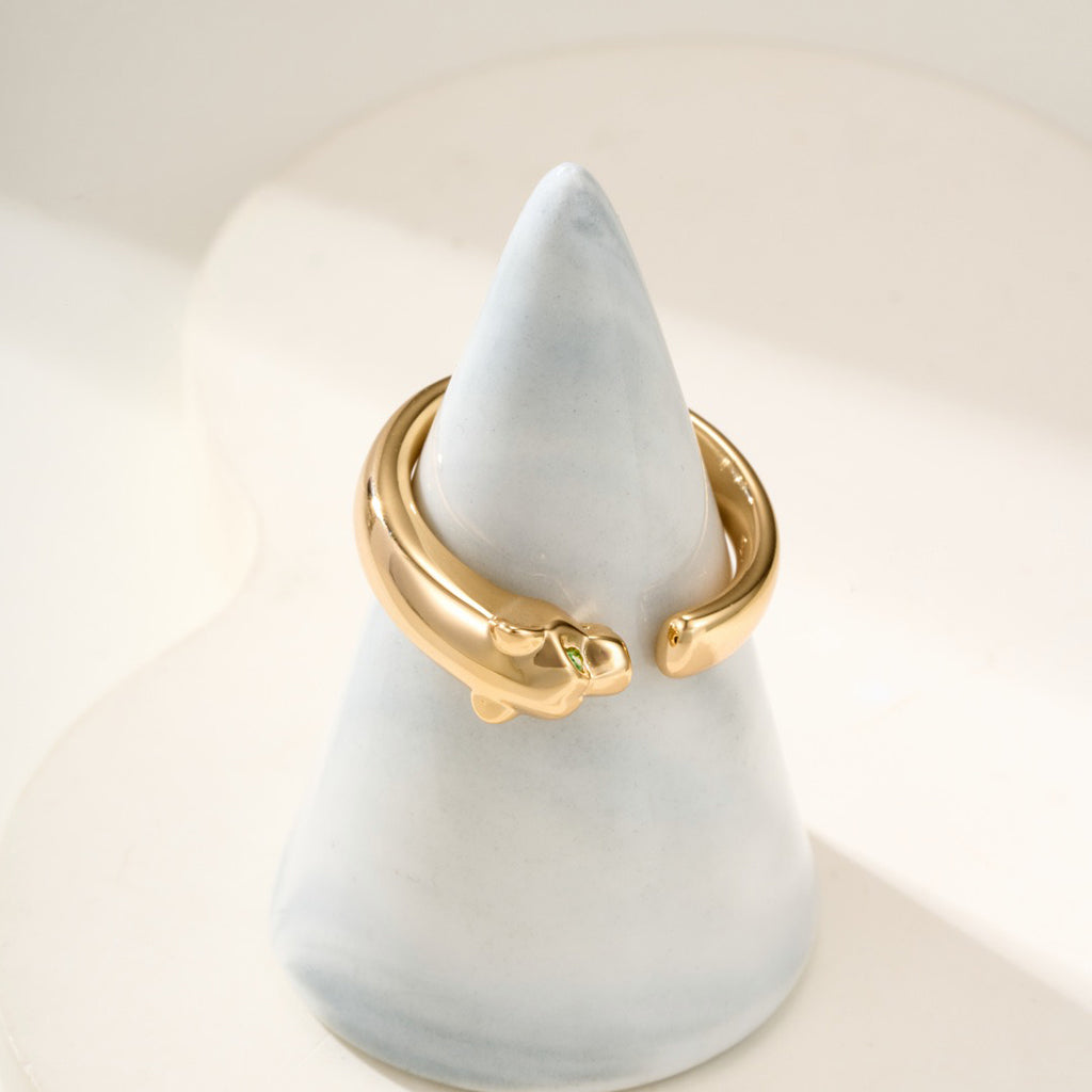 [Gaonasi Jewelry]PANTHERE NO DIAMOND SMALL RING