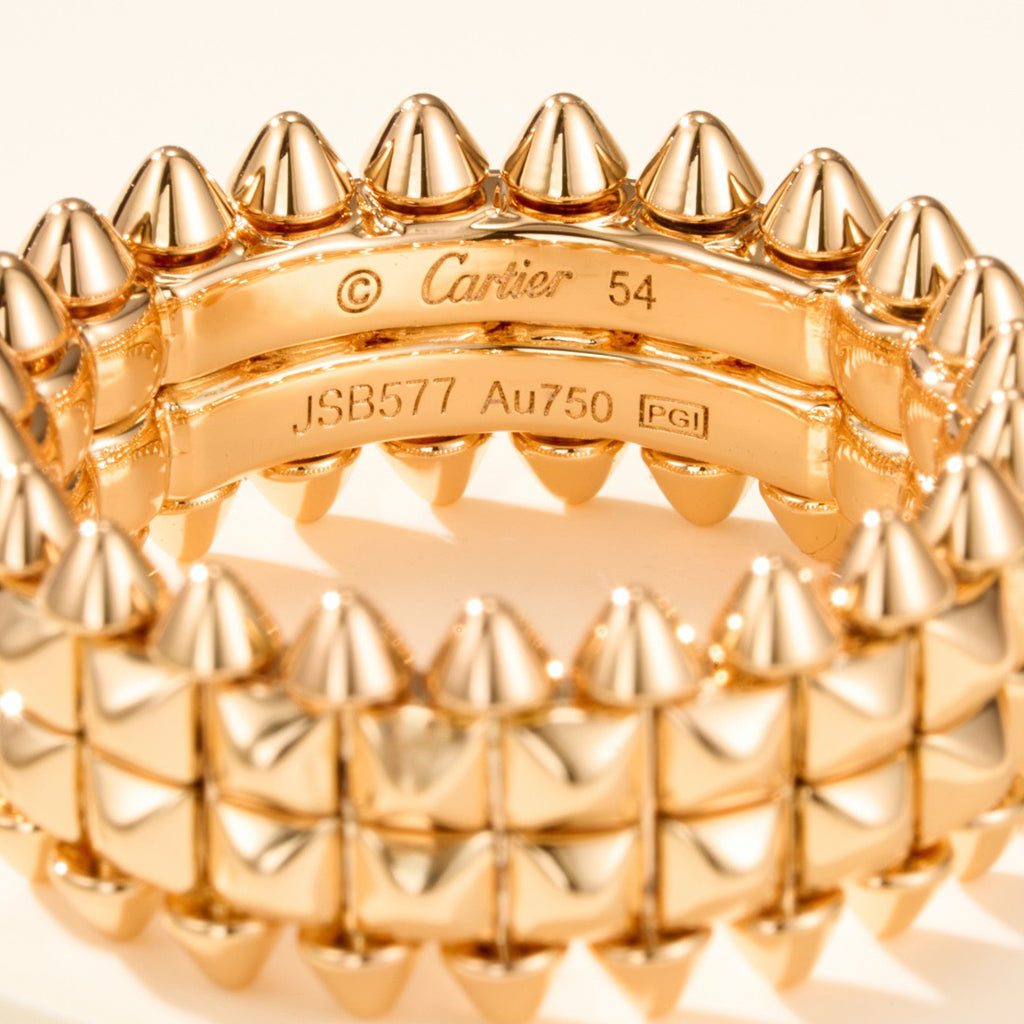 [Gaonasi Jewelry]CLASH 9.2MM DOUBLE ROW RING