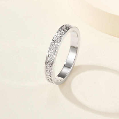 [Gaonasi Jewelry]LOVE RING 2.65MM DIAMOND