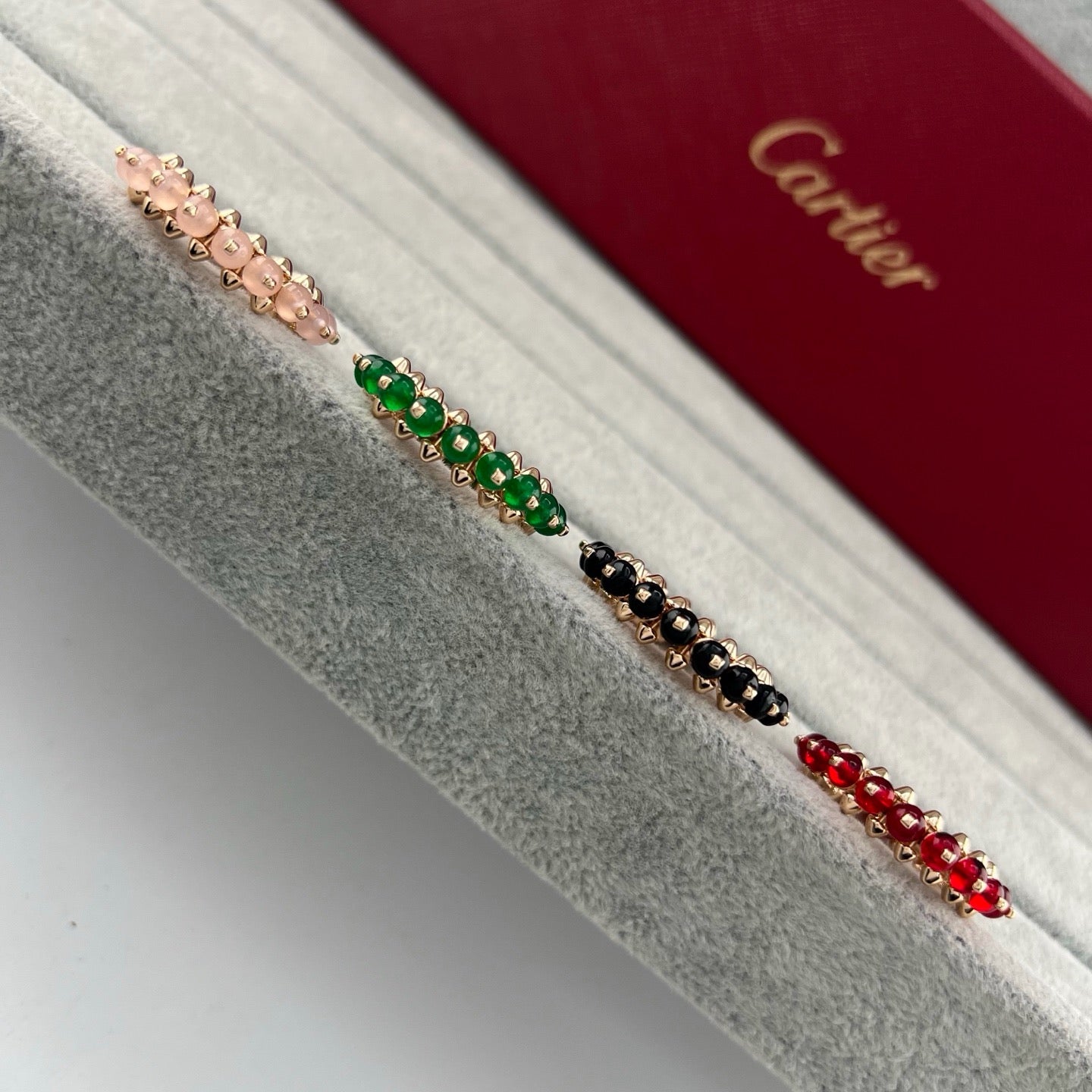 [Gaonasi Jewelry]CLASH 7.9MM AGATE CHALCEDONY RING