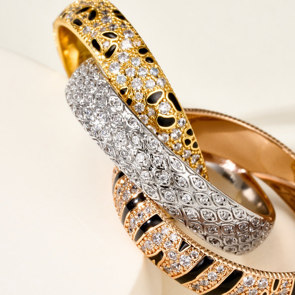[Gaonasi Jewelry]TRINITY  RING LEOPARD PRINT