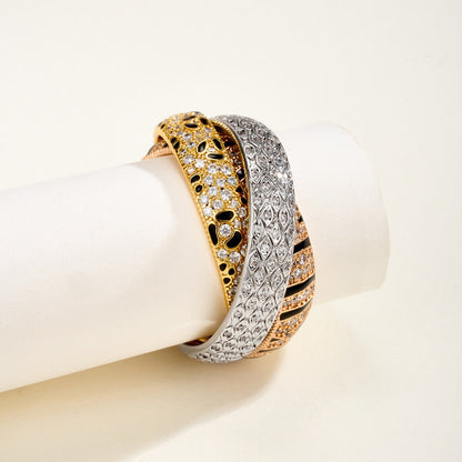 [Gaonasi Jewelry]TRINITY  RING LEOPARD PRINT