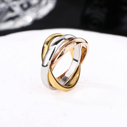 [Gaonasi Jewelry]TRINITY 3.2MM RING COLLECTION