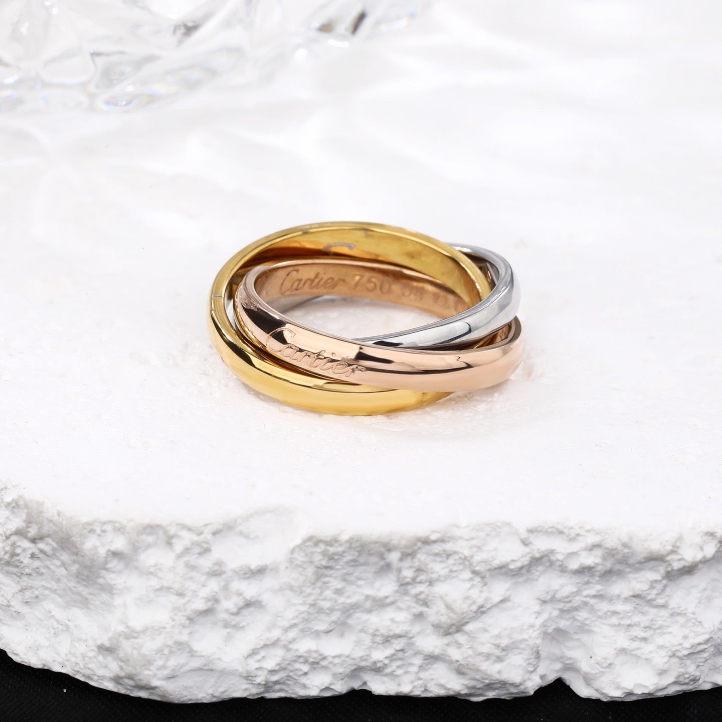 [Gaonasi Jewelry]TRINITY 3.2MM RING COLLECTION