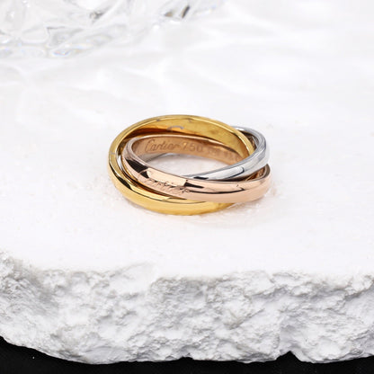 [Gaonasi Jewelry]TRINITY 3.2MM RING COLLECTION
