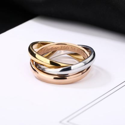 [Gaonasi Jewelry]TRINITY 3.2MM RING COLLECTION