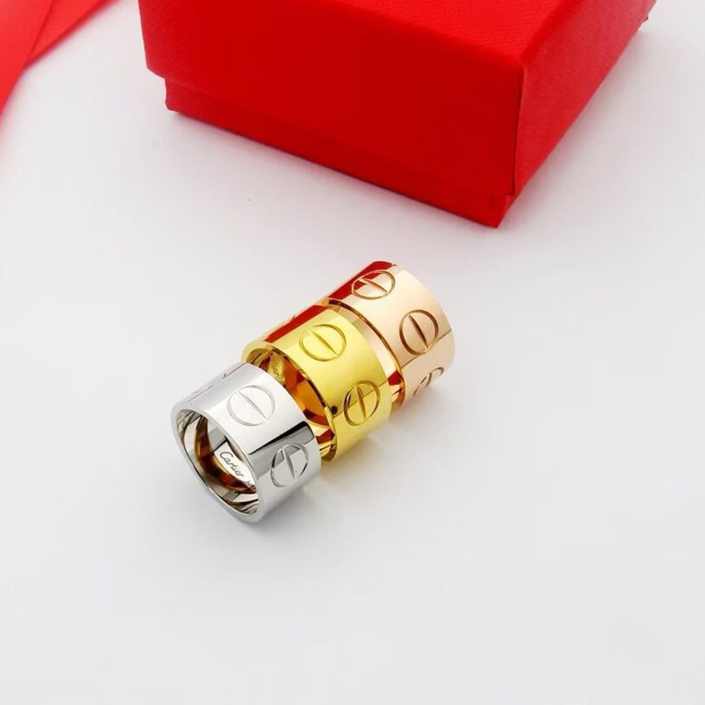 [Gaonasi Jewelry]LOVE 11MM LARGE RING