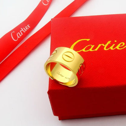 [Gaonasi Jewelry]LOVE 11MM LARGE RING