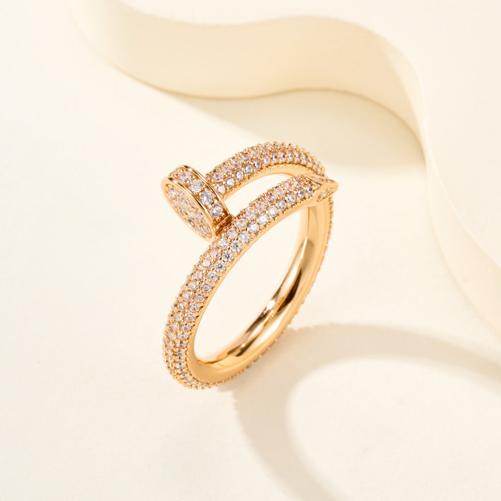 [Gaonasi Jewelry]JUSTE RING 2.6MM FULL DIAMOND